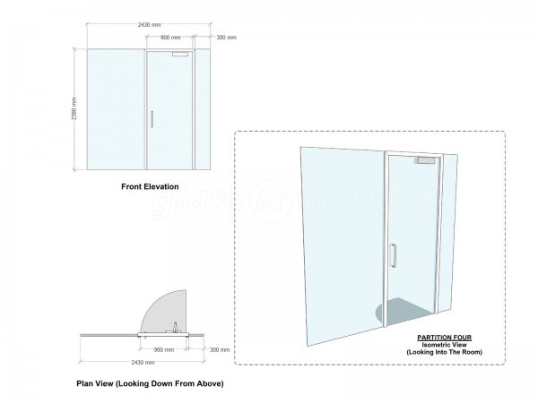Beyond Dental (Leamington Spa, Warwickshire): Dental Surgery Frameless Glass Partitions