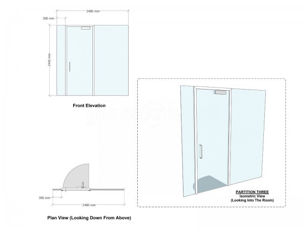 Beyond Dental (Leamington Spa, Warwickshire): Dental Surgery Frameless Glass Partitions