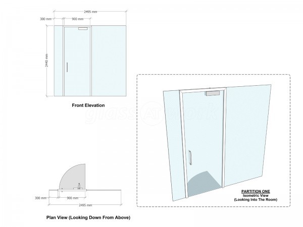 Beyond Dental (Leamington Spa, Warwickshire): Dental Surgery Frameless Glass Partitions