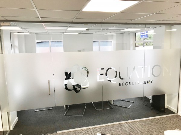Equation Recruitment (Bicester, Oxfordshire): Glass Corner Office Partitioning
