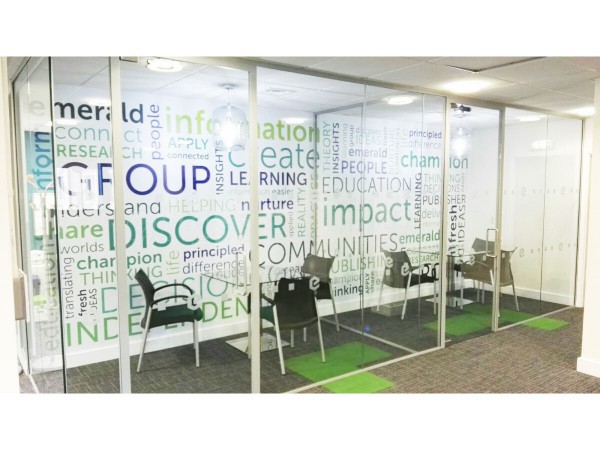 Emerald Group (Bingley, West Yorkshire): Acoustic Glass Office Partitions / Office Pods