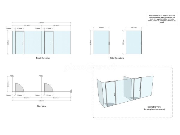 Emerald Group (Bingley, West Yorkshire): Acoustic Glass Office Partitions / Office Pods