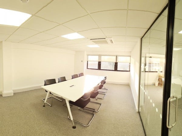 Blair Contracts Design & Build (Luton, Bedfordshire): Glazed Office Screen With Acoustic Soundproofing Glass
