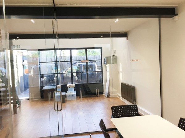 Alexander Oliver Construction Ltd (Hove, Brighton): Glass Corner Office Partition