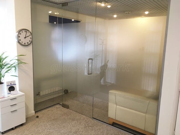 FM Family Law (Central Cambridge, Cambridgeshire): Interior Glass Office Wall and Door