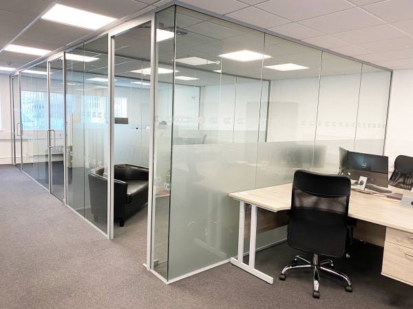 Capital Cooling (Livingston, West Lothian): Multiple Glass Office Partition Fit-out