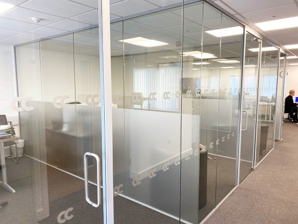 Capital Cooling (Livingston, West Lothian): Multiple Glass Office Partition Fit-out