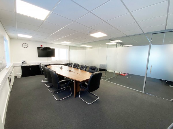 Capital Cooling (Livingston, West Lothian): Multiple Glass Office Partition Fit-out