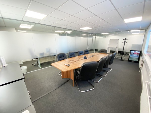Capital Cooling (Livingston, West Lothian): Multiple Glass Office Partition Fit-out