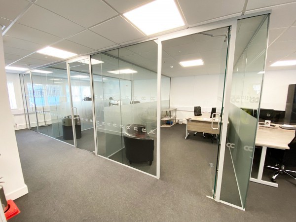 Capital Cooling (Livingston, West Lothian): Multiple Glass Office Partition Fit-out