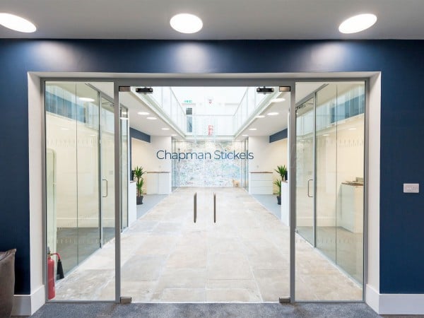 Chapman Stickels Ltd (Hadleigh, Suffolk): Multiple Acoustic Glass Walls, Including Glass Entranceway