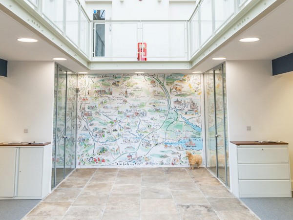 Chapman Stickels Ltd (Hadleigh, Suffolk): Multiple Acoustic Glass Walls, Including Glass Entranceway