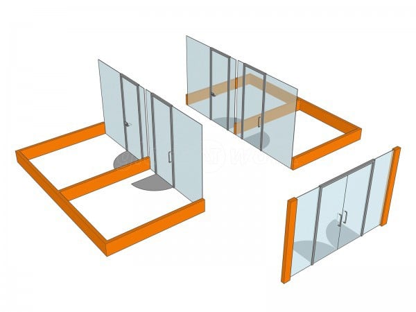 Chapman Stickels Ltd (Hadleigh, Suffolk): Multiple Acoustic Glass Walls, Including Glass Entranceway