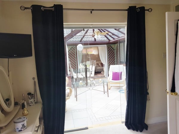 Domestic Project (Winsford, Cheshire): Glass Partition With Sliding Door