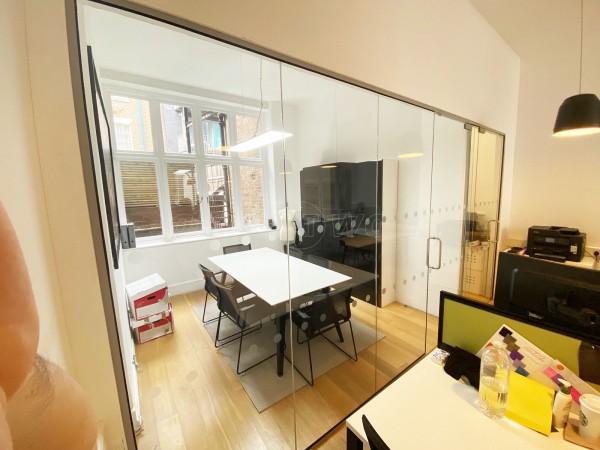 Chilworth Land (Carnaby, London): Office Glass Room Divider Screen and Glazed Door