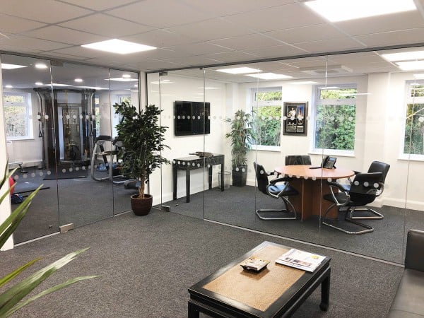 Jay City Finance Ltd (Kings Langley, Hertfordshire): Two Frameless Glass Office Walls & Doors