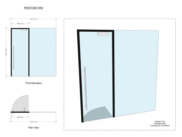 Coherence Digital (Brighton, East Sussex): Laminated Acoustic Glass Office With Black Framework