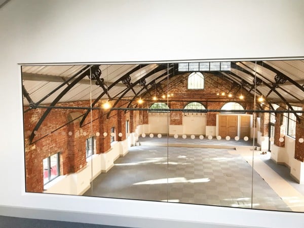 Colburn Developments (Stroud, Gloucestershire): Inline Single Glazed Acoustic Glass Partition on a Mezzanine