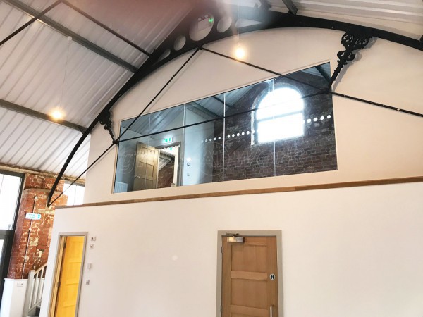 Colburn Developments (Stroud, Gloucestershire): Inline Single Glazed Acoustic Glass Partition on a Mezzanine