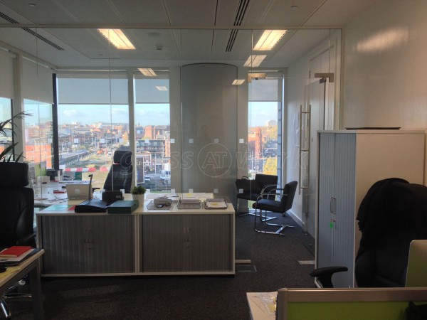 Court Collaboration (City Centre, Birmingham): Single Glazed Office Partition
