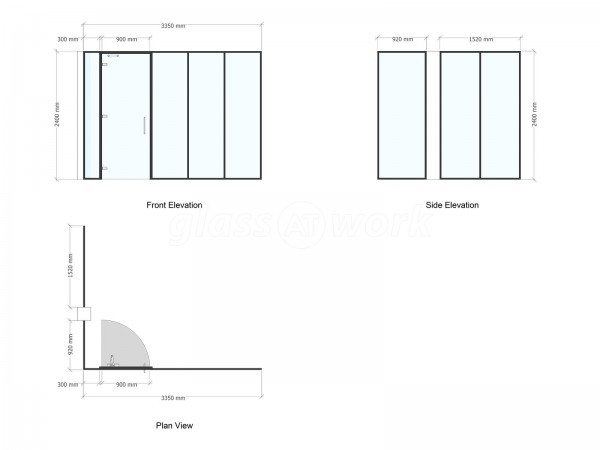 Cox Workshops (Tottenham, London): Paneled Acoustic Glass Office Partition Fitout