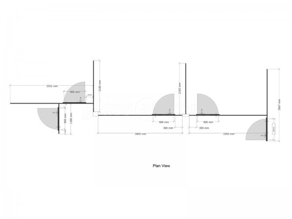 Cox Workshops (Tottenham, London): Paneled Acoustic Glass Office Partition Fitout