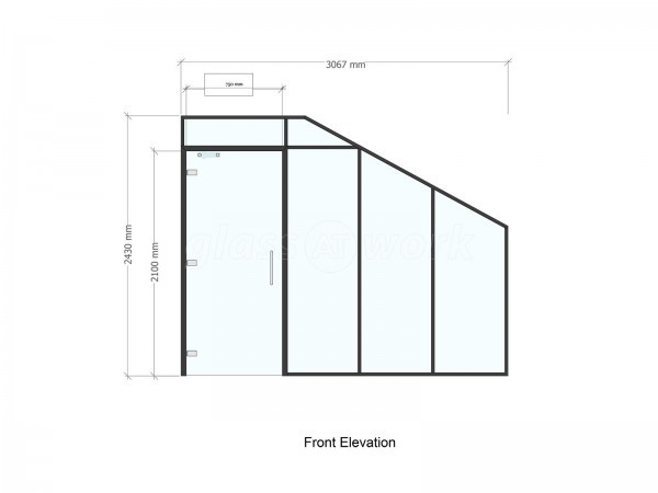 Cox Workshops (Tottenham, London): Paneled Acoustic Glass Office Partition Fitout