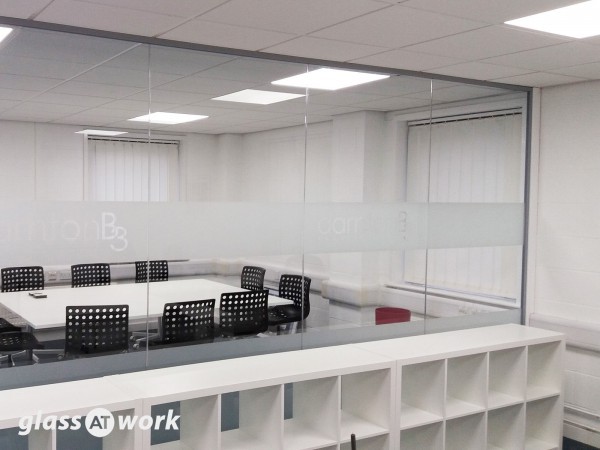 DarntonB3 Architecture (Loughborough, Leicestershire): Glass Partitioning