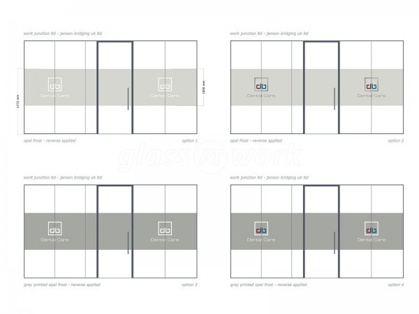 Darren Bywater Dental Care (Derby, Derbyshire): Laminated Acoustic Glazed Office For A Dentist Surgery