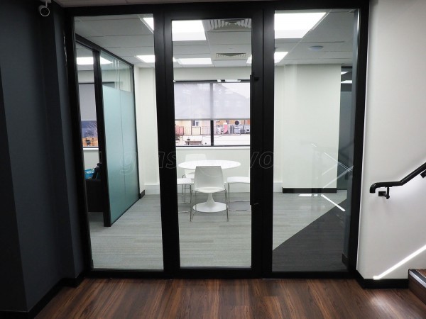 Delta Bravo Ltd (Maidenhead, Berkshire): Glass Office Fit-Out With Fire-Rated Glass Doors and Double Glazed Partitions