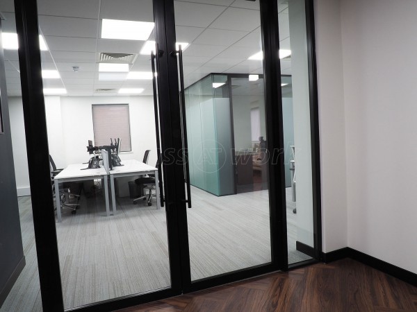 Delta Bravo Ltd (Maidenhead, Berkshire): Glass Office Fit-Out With Fire-Rated Glass Doors and Double Glazed Partitions
