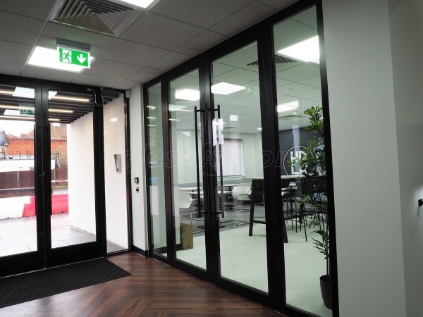 Delta Bravo Ltd (Maidenhead, Berkshire): Glass Office Fit-Out With Fire-Rated Glass Doors and Double Glazed Partitions