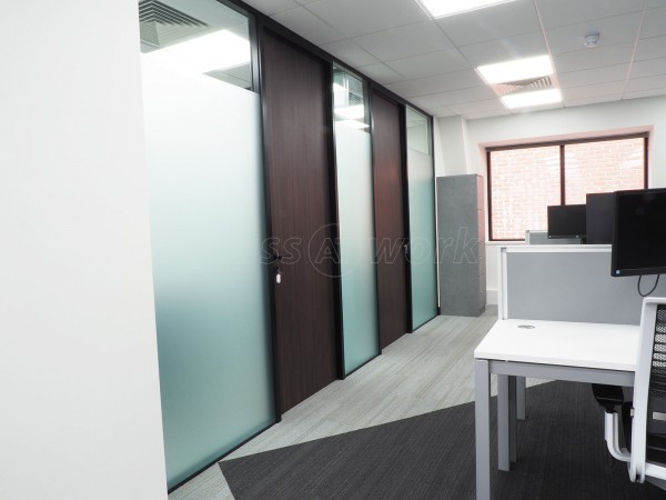 Delta Bravo Ltd (Maidenhead, Berkshire): Glass Office Fit-Out With Fire-Rated Glass Doors and Double Glazed Partitions