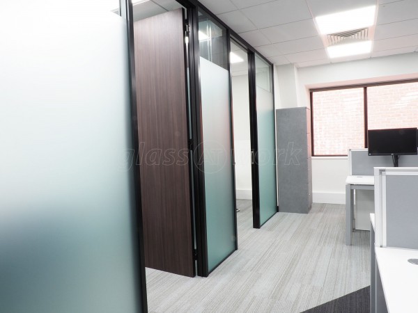 Delta Bravo Ltd (Maidenhead, Berkshire): Glass Office Fit-Out With Fire-Rated Glass Doors and Double Glazed Partitions