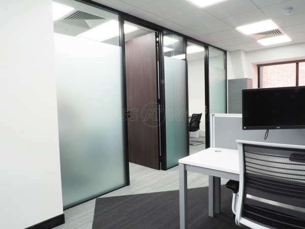 Delta Bravo Ltd (Maidenhead, Berkshire): Glass Office Fit-Out With Fire-Rated Glass Doors and Double Glazed Partitions