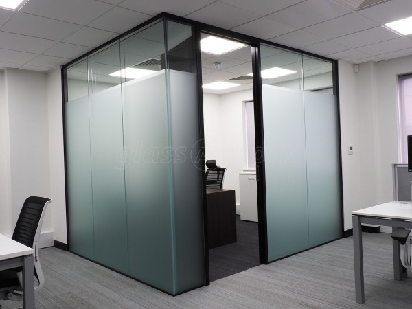 Delta Bravo Ltd (Maidenhead, Berkshire): Glass Office Fit-Out With Fire-Rated Glass Doors and Double Glazed Partitions