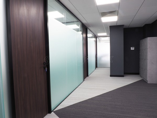 Delta Bravo Ltd (Maidenhead, Berkshire): Glass Office Fit-Out With Fire-Rated Glass Doors and Double Glazed Partitions