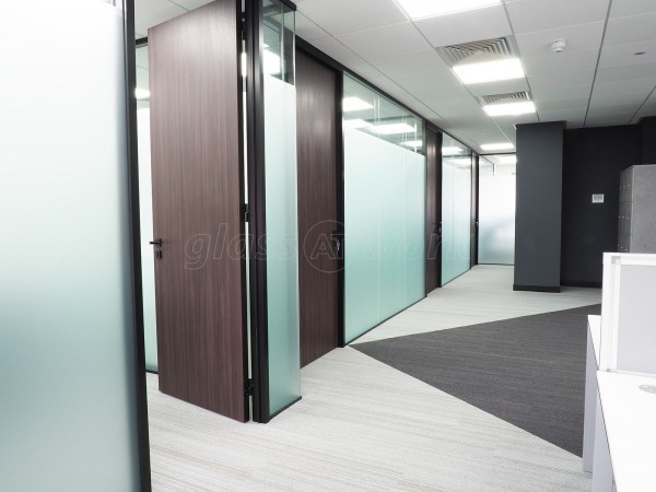 Delta Bravo Ltd (Maidenhead, Berkshire): Glass Office Fit-Out With Fire-Rated Glass Doors and Double Glazed Partitions