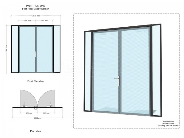 Delta Bravo Ltd (Maidenhead, Berkshire): Glass Office Fit-Out With Fire-Rated Glass Doors and Double Glazed Partitions