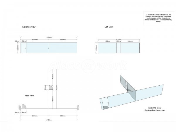 Petroc College (Barnstaple, North Devon): Glass Office Partitions