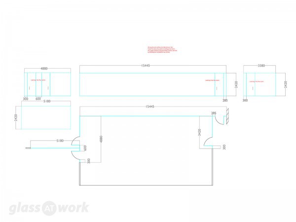 Dlinexsign Ltd (Brackley, Northamptonshire): Glass Office Partitioning