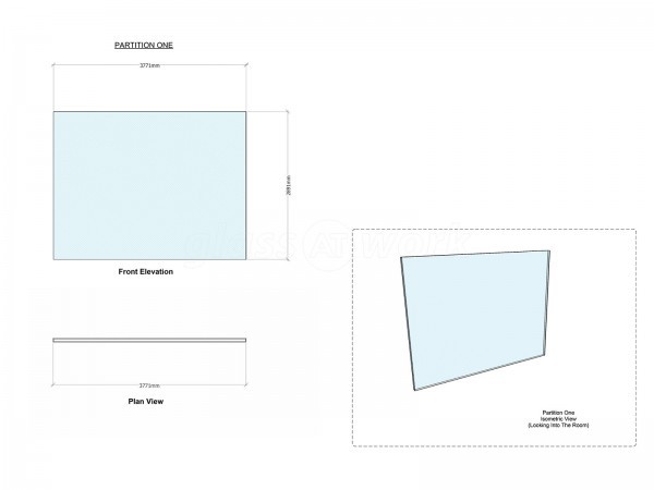 H22 Ltd (Wandsworth, London): Double Glazed Glass Office Wall