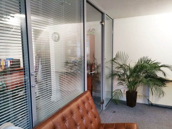 S J Kilshaw Partners Ltd (Cambridge, Cambridgeshire): Double Glazed Glass Partition Wall With Integral Blinds