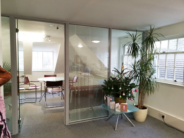 S J Kilshaw Partners Ltd (Cambridge, Cambridgeshire): Double Glazed Glass Partition Wall With Integral Blinds