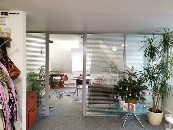 S J Kilshaw Partners Ltd (Cambridge, Cambridgeshire): Double Glazed Glass Partition Wall With Integral Blinds