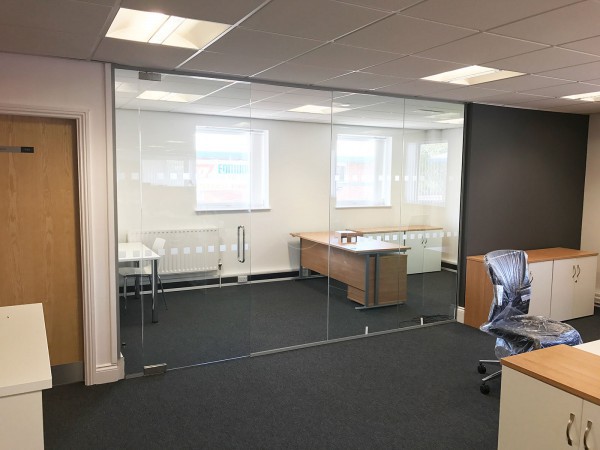 Billinghurst George & Partners (Stockton-on-Tees, County Durham): Glass Partitions For Office Refit