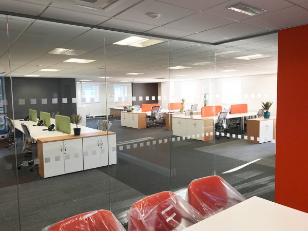 Billinghurst George & Partners (Stockton-on-Tees, County Durham): Glass Partitions For Office Refit