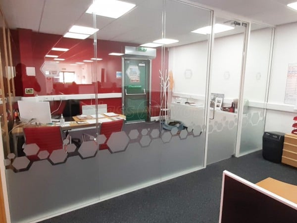 Discount Vehicle Lettering Company (Washington, Tyne and Wear): Double Glazed Glass Partitions With Soundproof Glass