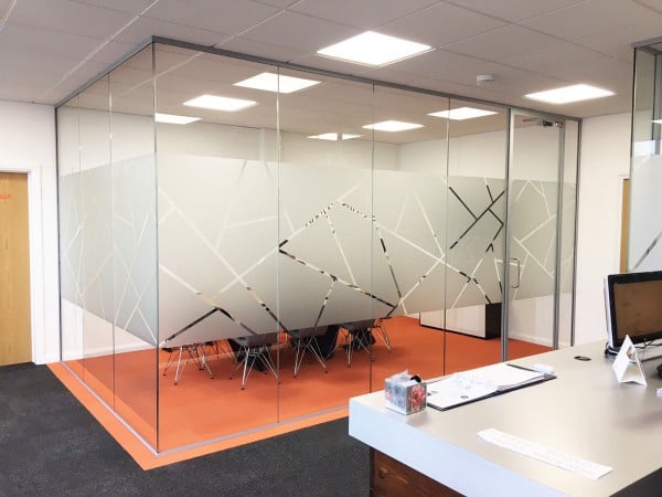 Identity Group (Westham, East Sussex): Laminated Acoustic Partition With Framed Doors