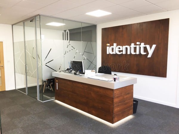 Identity Group (Westham, East Sussex): Laminated Acoustic Partition With Framed Doors